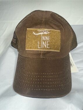 Nine Line Brown Patch Trucker Hat